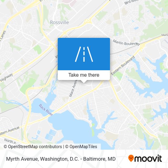 Myrth Avenue map