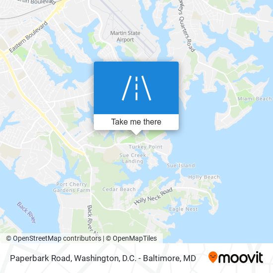 Paperbark Road map