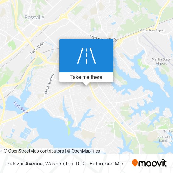 Pelczar Avenue map