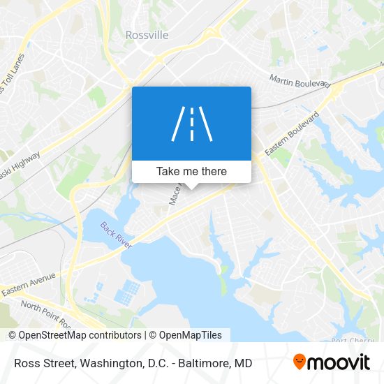 Ross Street map