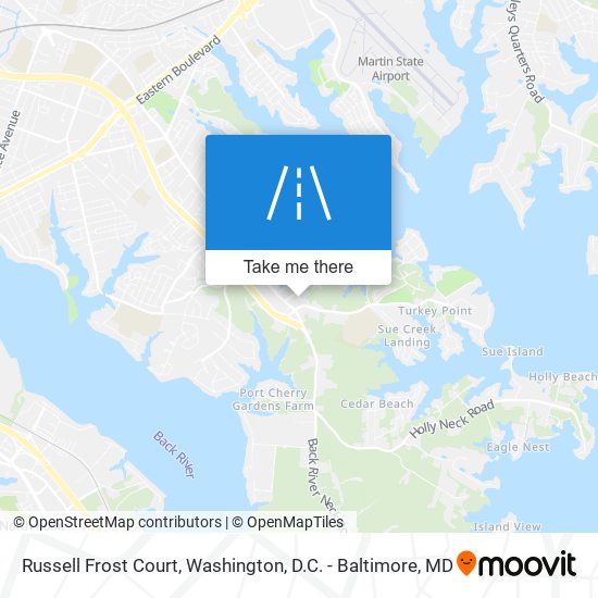 Mapa de Russell Frost Court