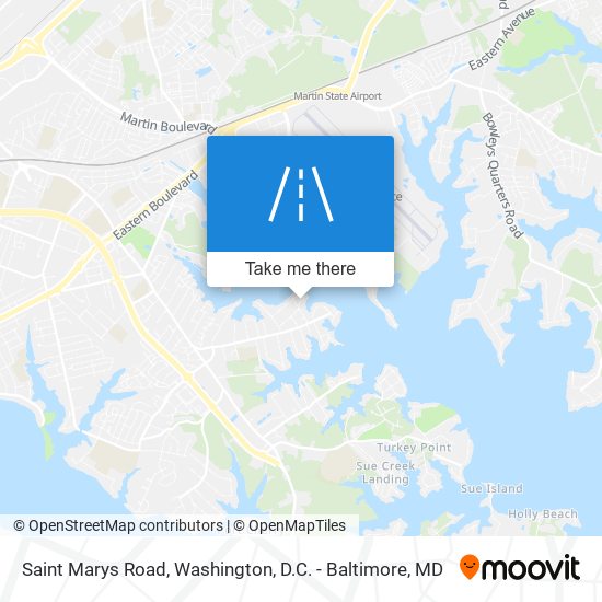 Mapa de Saint Marys Road