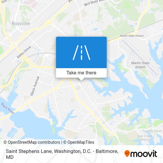 Mapa de Saint Stephens Lane