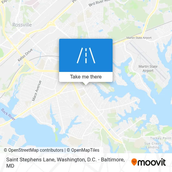 Saint Stephens Lane map