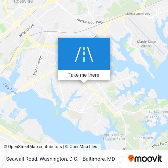 Seawall Road map