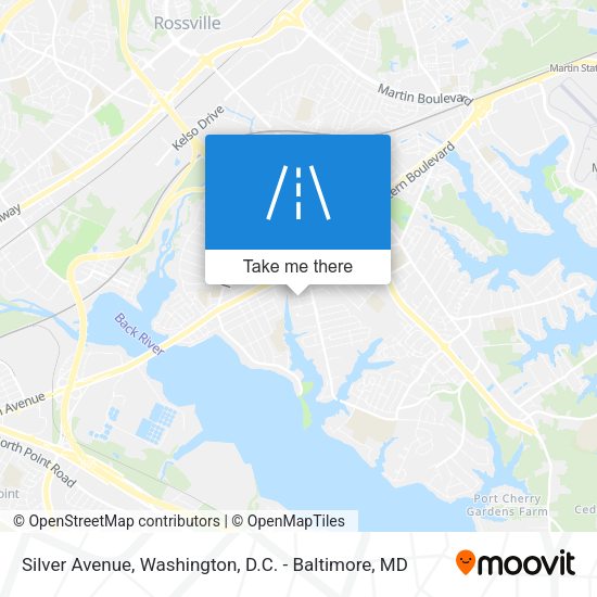 Mapa de Silver Avenue
