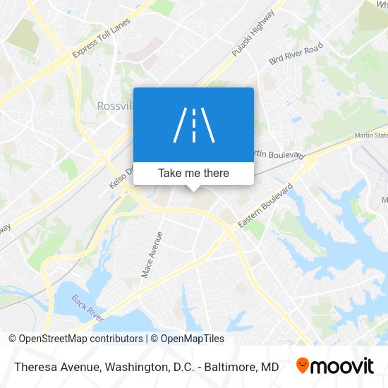 Mapa de Theresa Avenue