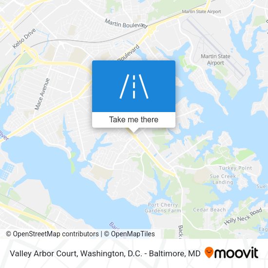 Valley Arbor Court map