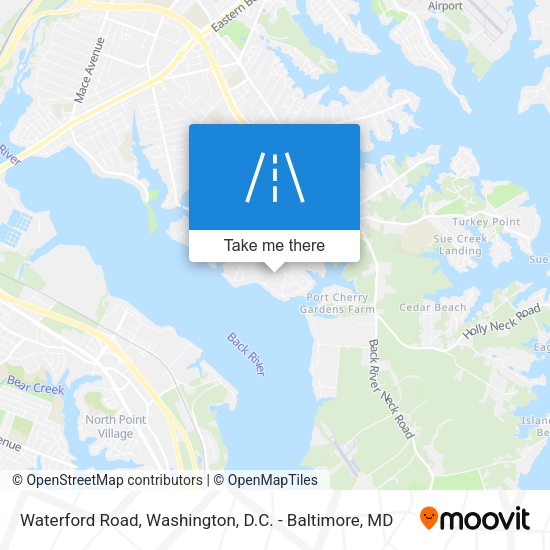 Waterford Road map