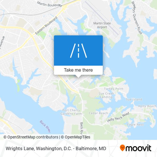Wrights Lane map