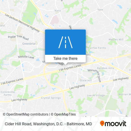 Mapa de Cider Hill Road