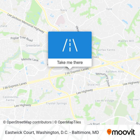 Eastwick Court map
