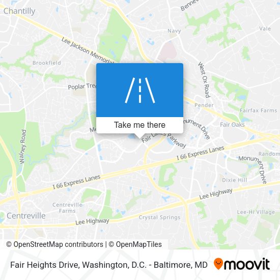 Fair Heights Drive map