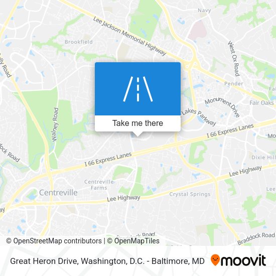 Mapa de Great Heron Drive