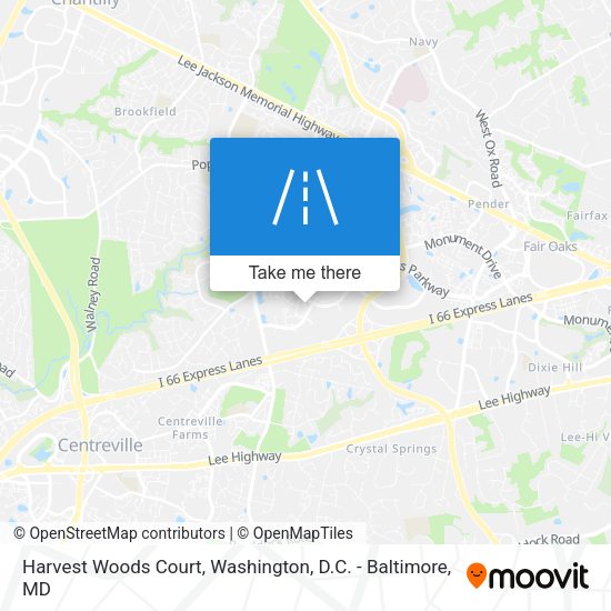 Harvest Woods Court map