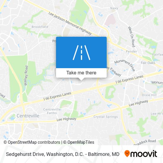 Sedgehurst Drive map