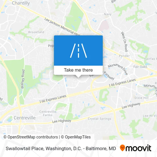 Swallowtail Place map