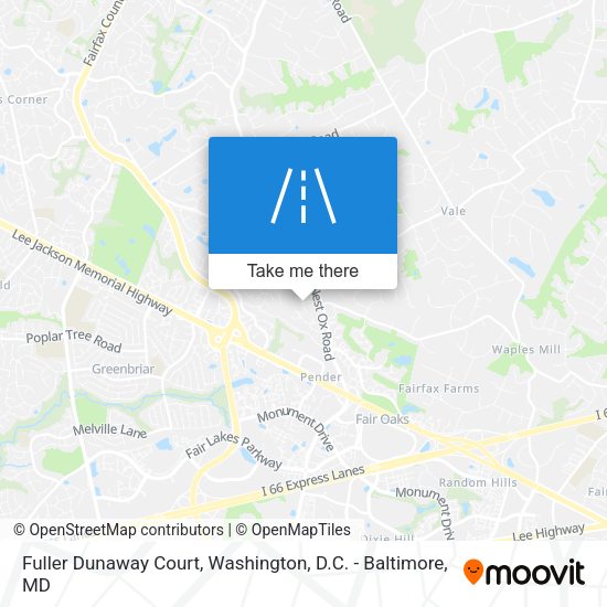 Mapa de Fuller Dunaway Court