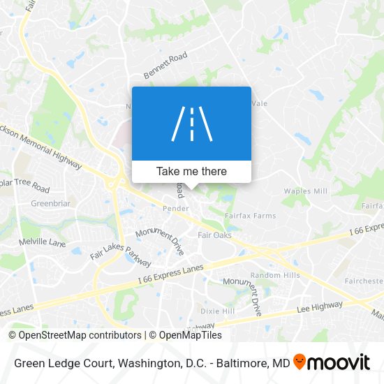 Green Ledge Court map
