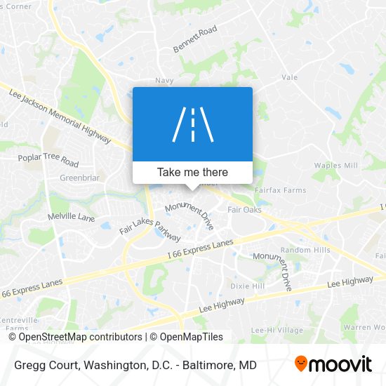 Gregg Court map