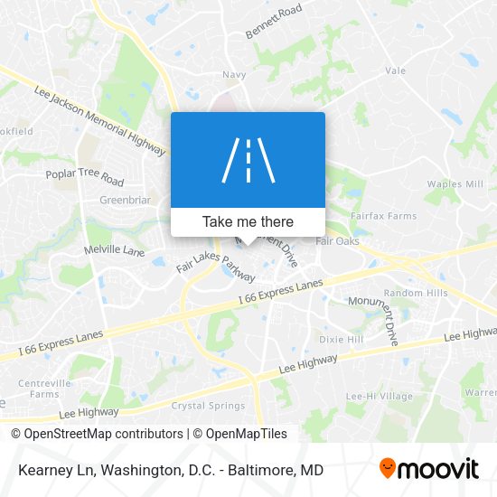 Mapa de Kearney Ln