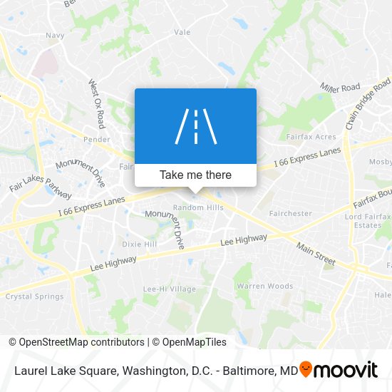 Mapa de Laurel Lake Square