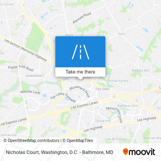 Nicholas Court map