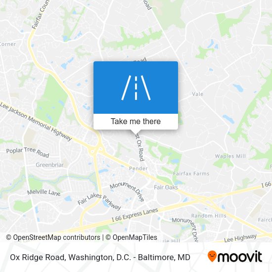 Mapa de Ox Ridge Road
