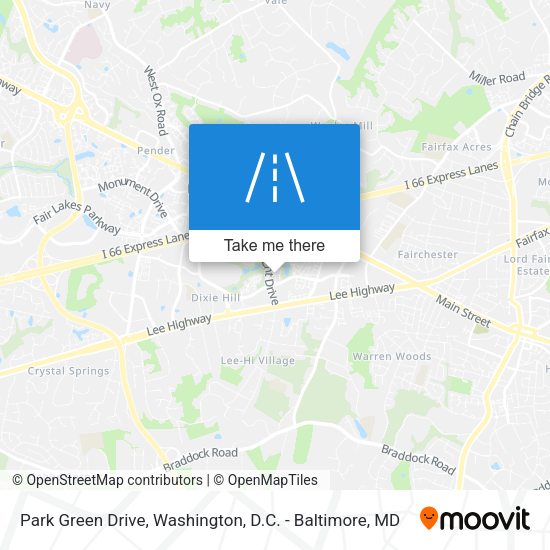 Mapa de Park Green Drive