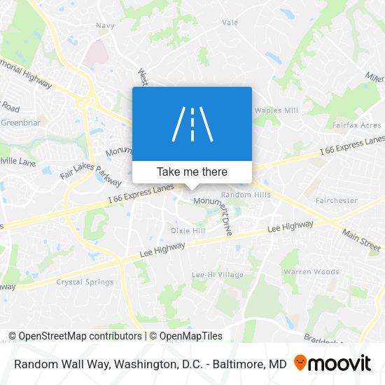 Random Wall Way map