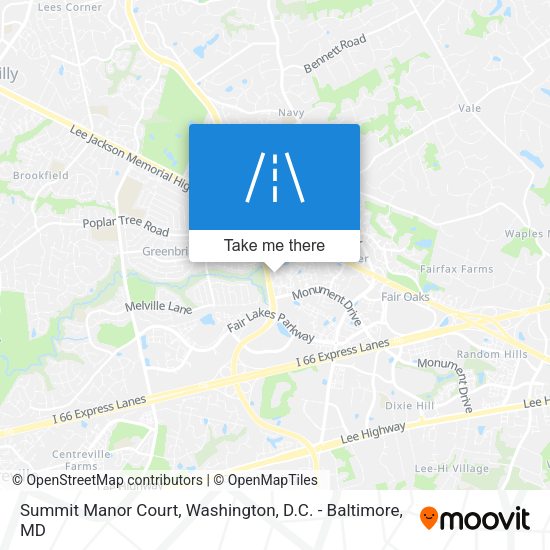 Summit Manor Court map