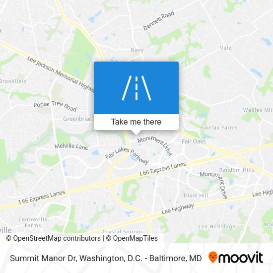 Mapa de Summit Manor Dr