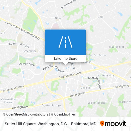 Sutler Hill Square map