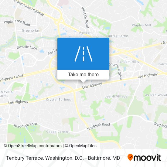 Mapa de Tenbury Terrace