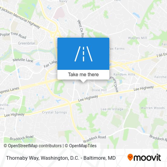 Thornaby Way map