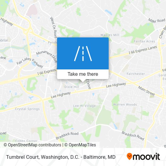 Tumbrel Court map