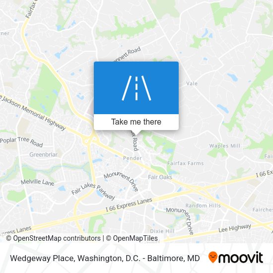 Mapa de Wedgeway Place