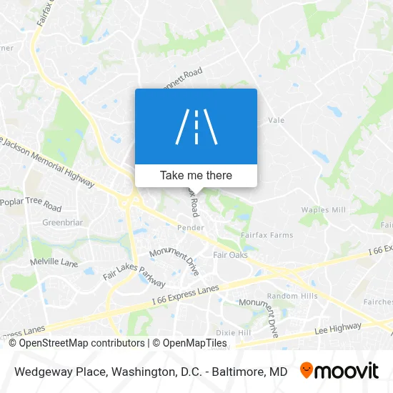 Wedgeway Place map