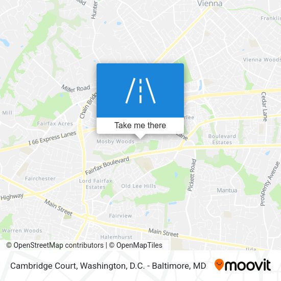 Cambridge Court map