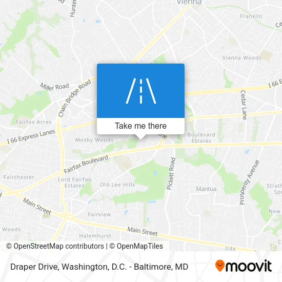Draper Drive map