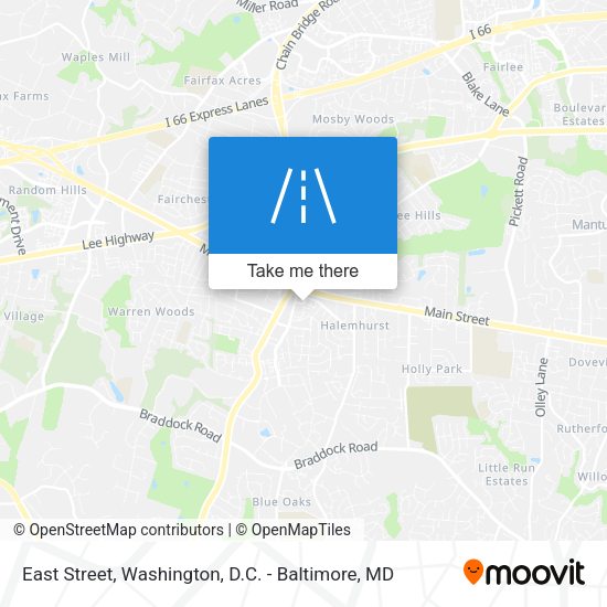 Mapa de East Street