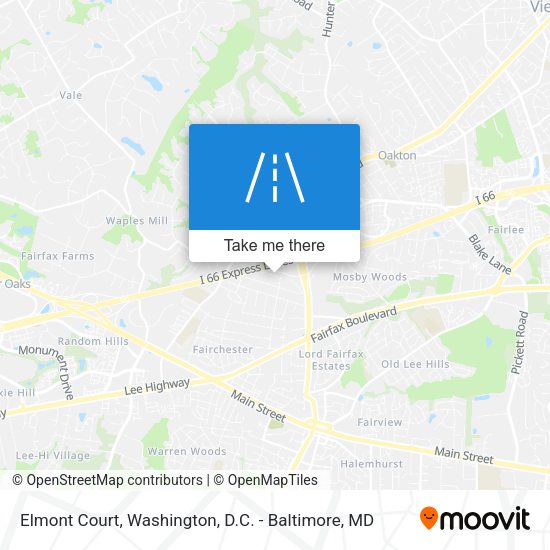 Elmont Court map