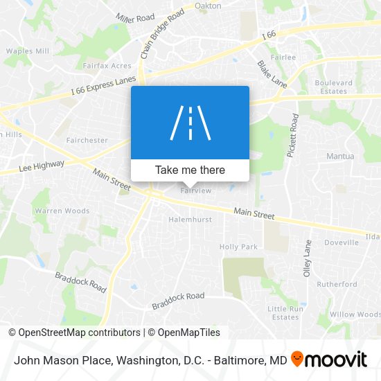 John Mason Place map