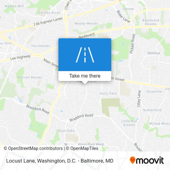 Mapa de Locust Lane