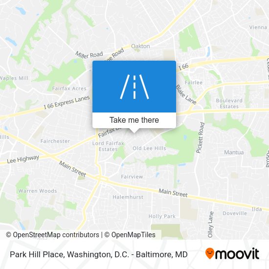 Park Hill Place map