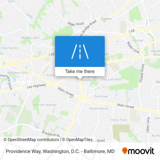 Providence Way map
