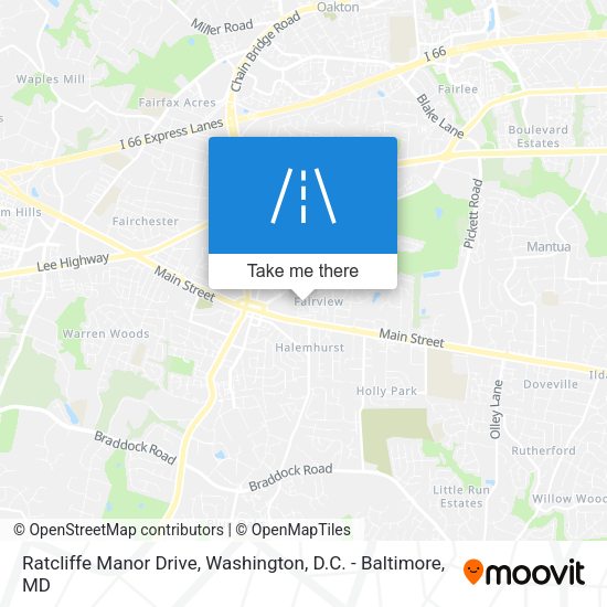 Mapa de Ratcliffe Manor Drive