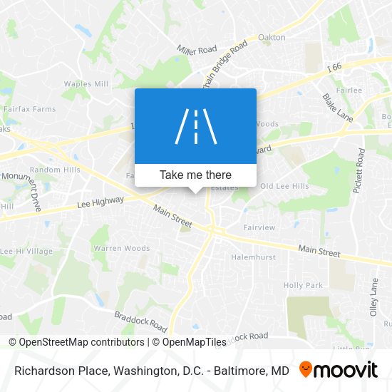 Richardson Place map