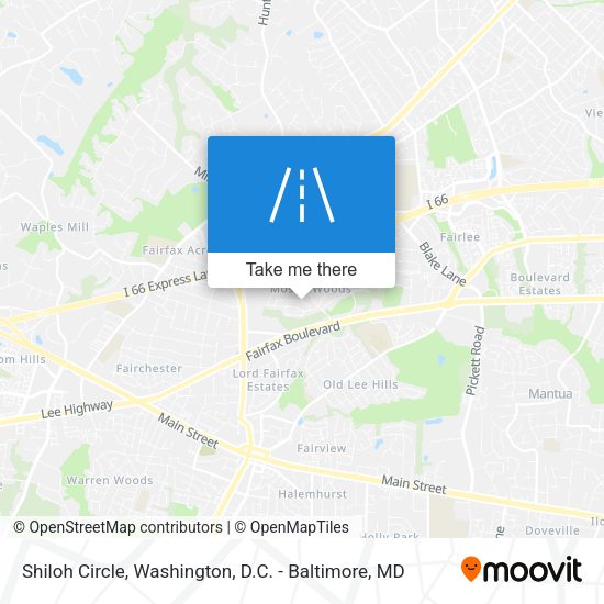 Shiloh Circle map