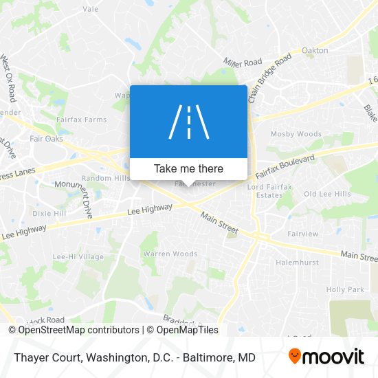 Thayer Court map